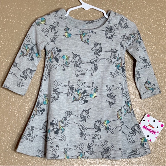 unicorn long sleeve dress